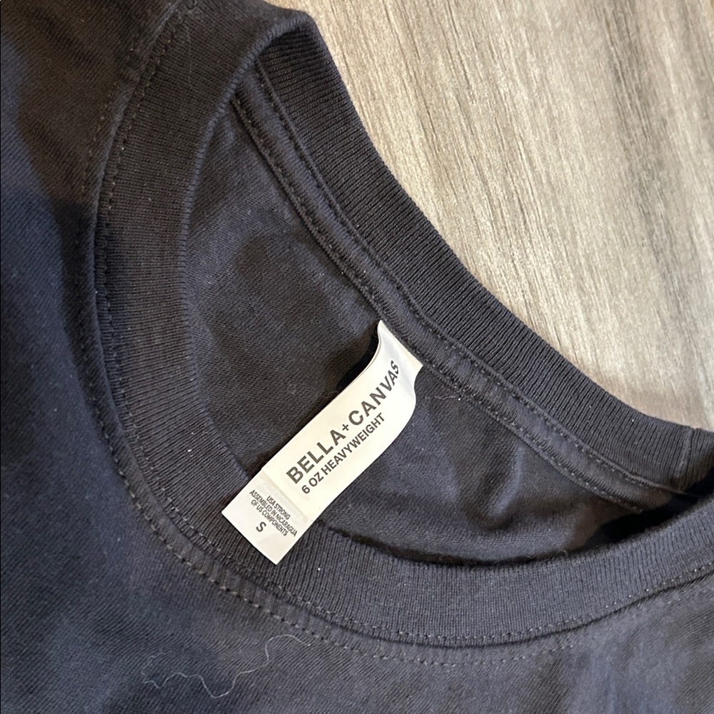 Heavyweight Black Binary Code T-Shirt - image 3